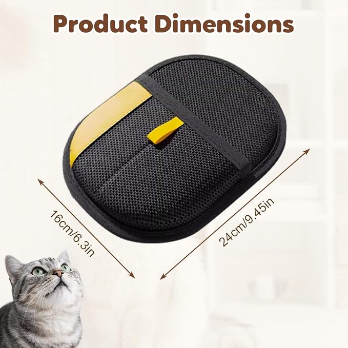 Pet Hair Removal Glove for Cats & Dogs